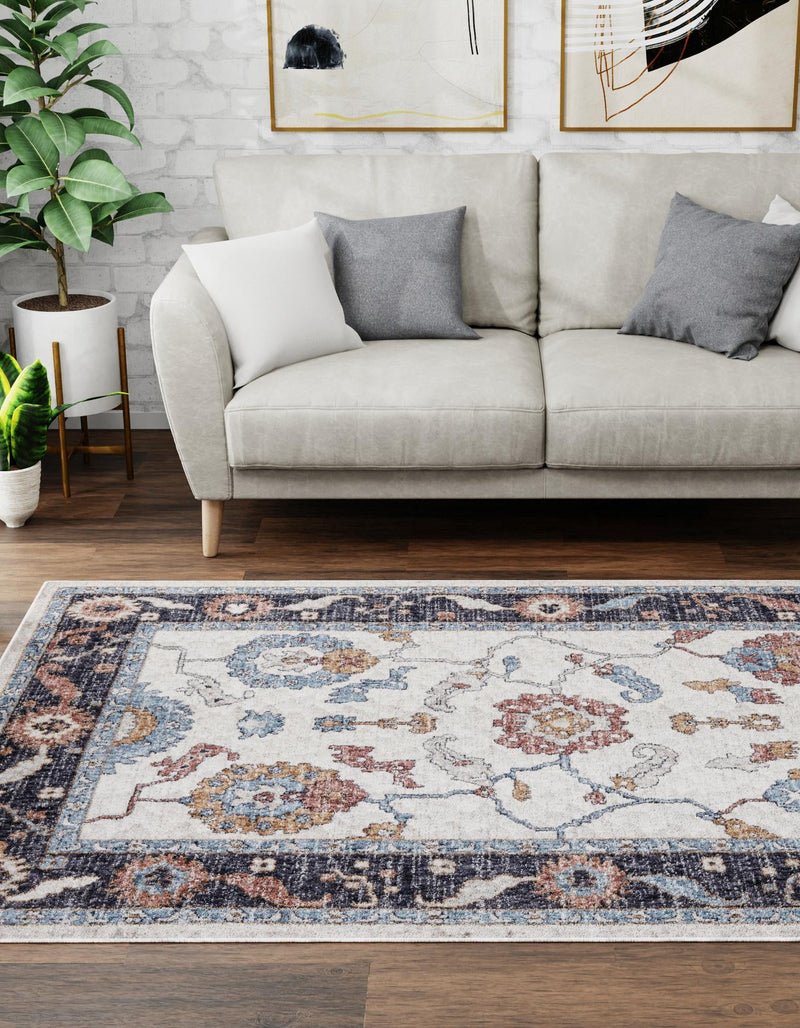 Heritage Harbor Collection Area Rug -  Dockside Rectangle Ivory  lifestyle 44