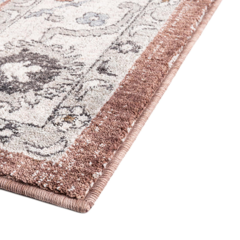 Heritage Harbor Collection Area Rug -  Dockside Rectangle Dusty Rose  lifestyle 31