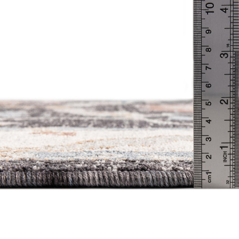 Heritage Harbor Collection Area Rug -  Dockside Rectangle Charcoal Gray  lifestyle 27