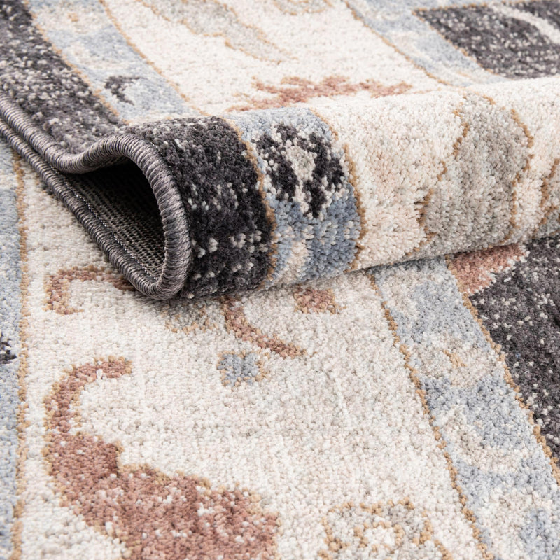 Heritage Harbor Collection Area Rug -  Dockside Rectangle Charcoal Gray  lifestyle 30