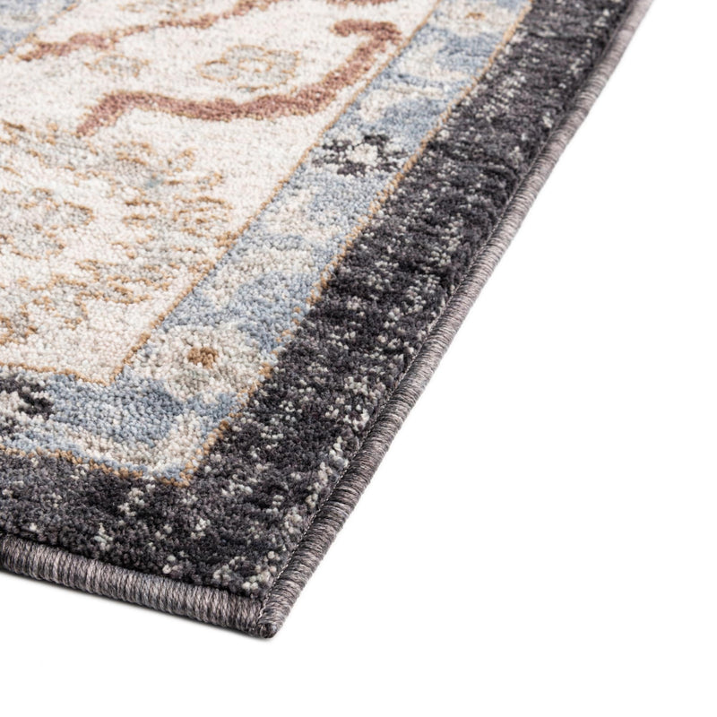 Heritage Harbor Collection Area Rug -  Dockside Rectangle Charcoal Gray  lifestyle 33