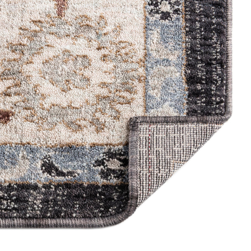 Heritage Harbor Collection Area Rug -  Dockside Rectangle Charcoal Gray  lifestyle 39