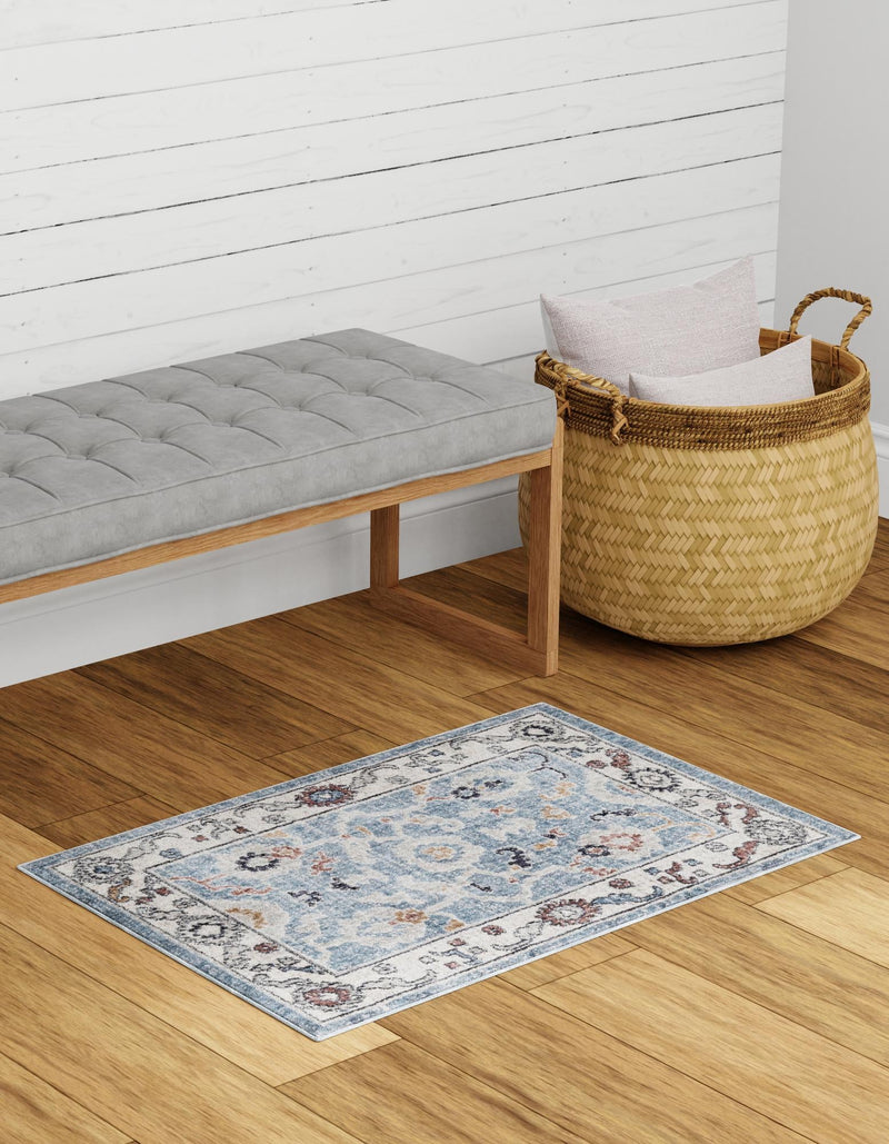 Heritage Harbor Collection Area Rug -  Dockside Rectangle Harbor Blue  lifestyle 40