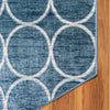 Garden Maze Retreat Collection Area Rug -  Ivyhaven Octagon Blue  lifestyle 117
