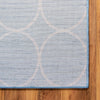 Garden Maze Retreat Collection Area Rug -  Ivyhaven Square Blue  lifestyle 114