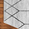 Garden Maze Retreat Collection Area Rug -  Greenbower Octagon White  lifestyle 179
