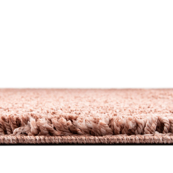 Plush Paradise Retreat Collection Area Rug - Santorini (Grapefruit Pink) Rectangle Grapefruit Pink  lifestyle 4