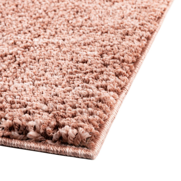 Plush Paradise Retreat Collection Area Rug - Santorini (Grapefruit Pink) Rectangle Grapefruit Pink  lifestyle 6