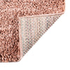 Plush Paradise Retreat Collection Area Rug - Santorini (Grapefruit Pink) Rectangle Grapefruit Pink  lifestyle 8