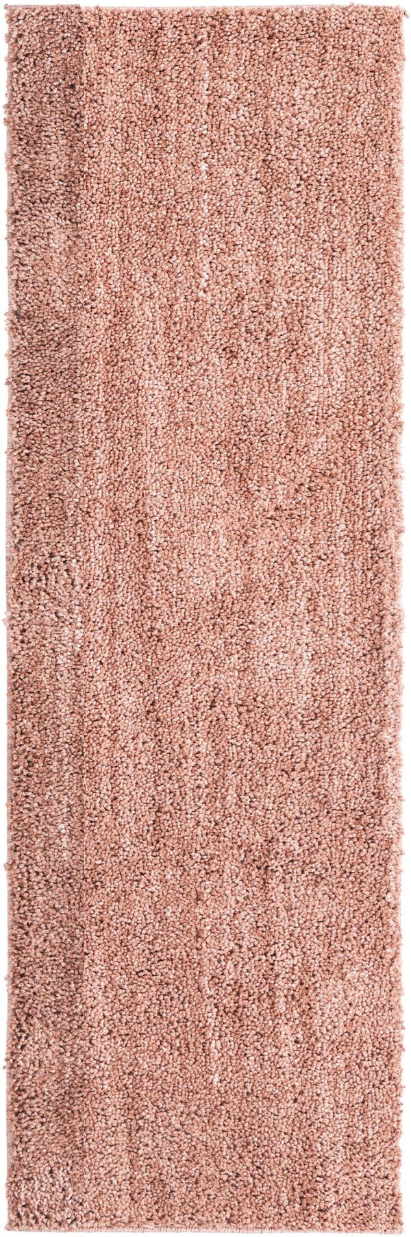 Plush Paradise Retreat Collection Area Rug - Santorini (Grapefruit Pink) Runner Grapefruit Pink  lifestyle 14