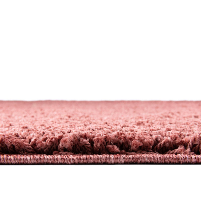 Plush Paradise Retreat Collection Area Rug - Santorini (Pomegranate Red) Rectangle Pomegranate Red  lifestyle 4