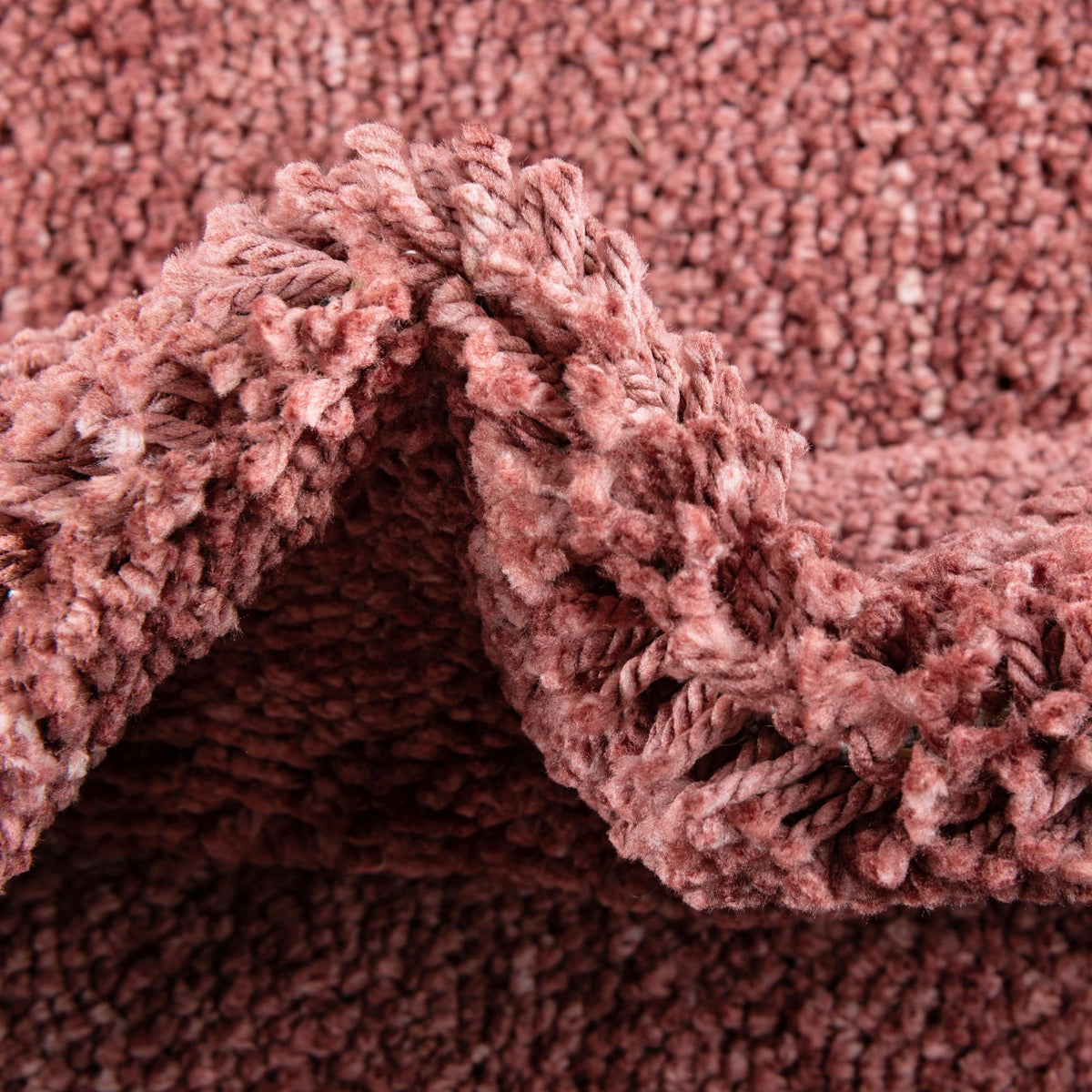Plush Paradise Retreat Collection Area Rug - Santorini Rectangle Pomegranate Red  lifestyle 26