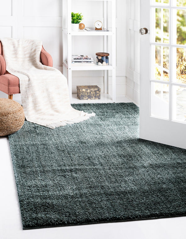 Plush Paradise Retreat Collection Area Rug - Santorini (Rosemary Green) Rectangle Rosemary Green  lifestyle 4