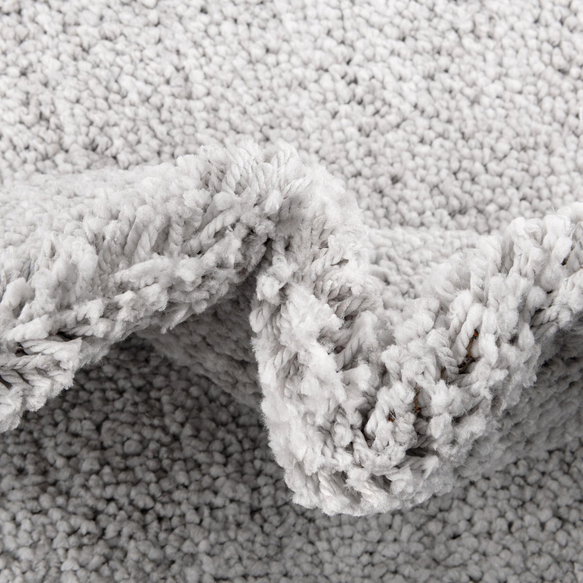 Plush Paradise Retreat Collection Area Rug - Santorini (Ash Gray) Rectangle Ash Gray  lifestyle 7