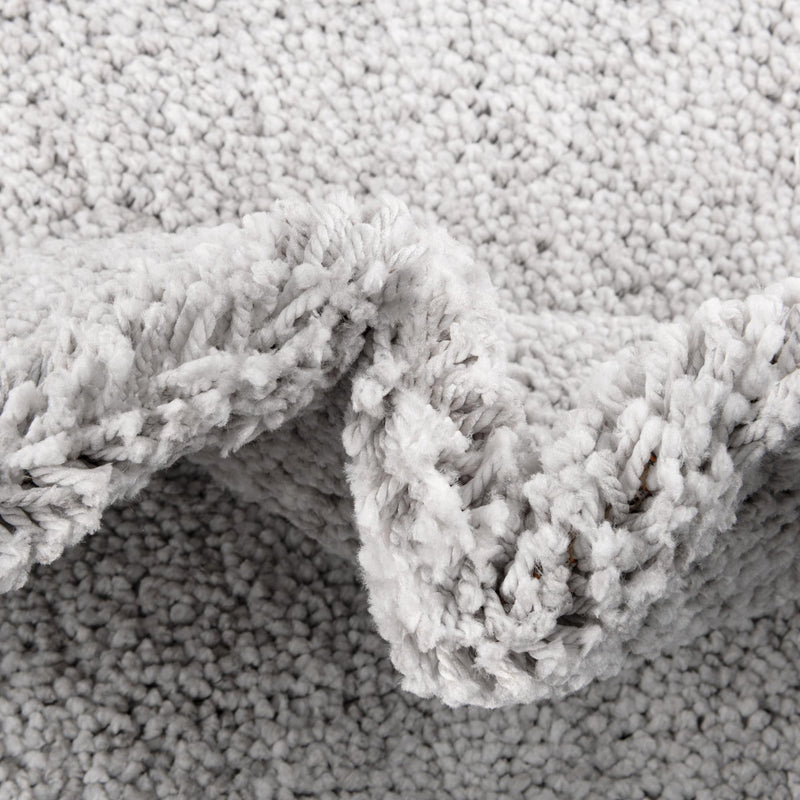 Plush Paradise Retreat Collection Area Rug - Santorini (Ash Gray) Rectangle Ash Gray  lifestyle 7