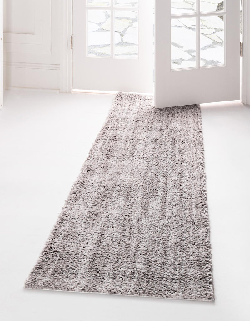 Plush Paradise Retreat Collection Area Rug - Santorini (Ash Gray) Runner Ash Gray  lifestyle 17