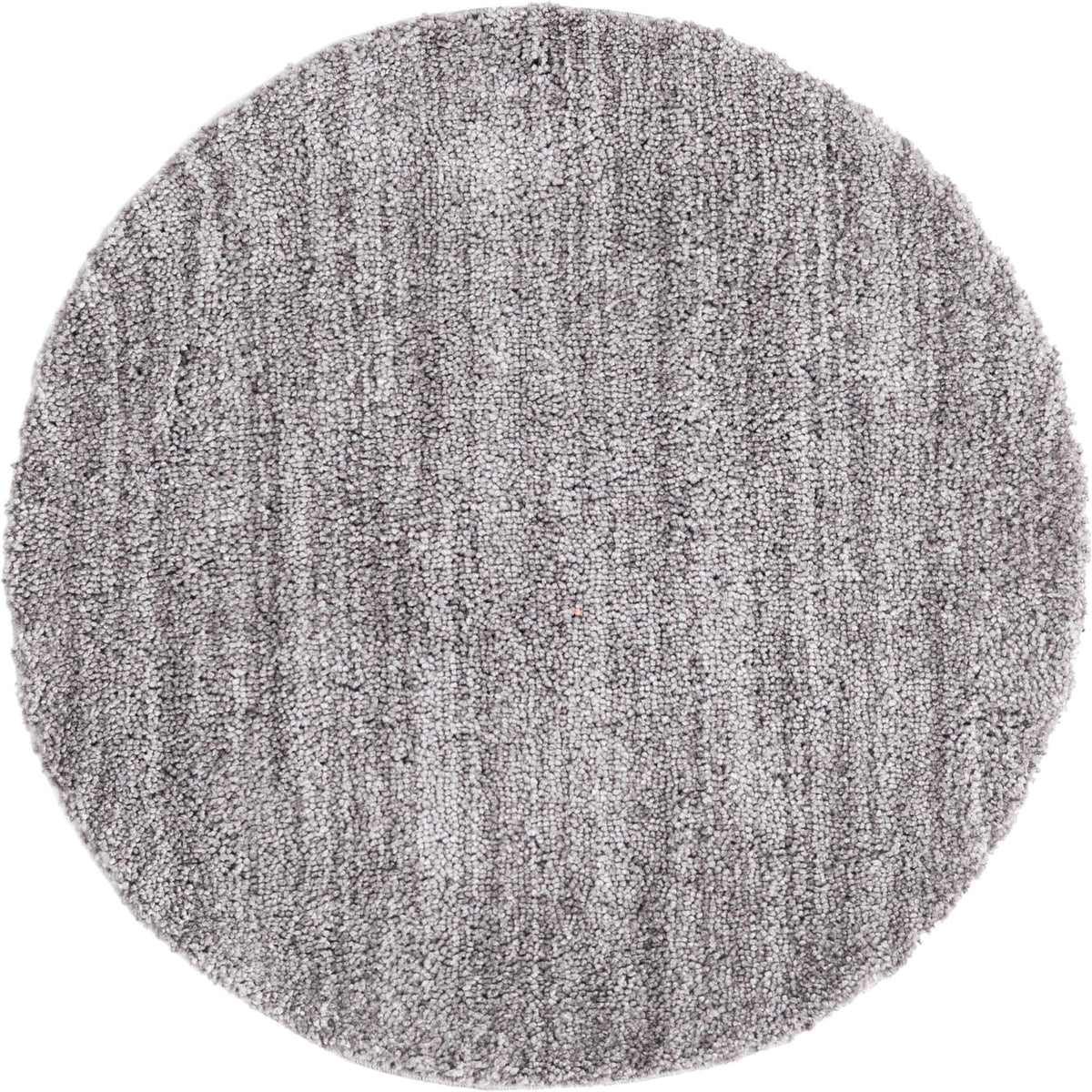 Plush Paradise Retreat Collection Area Rug - Santorini Round Pepper Gray  lifestyle 57