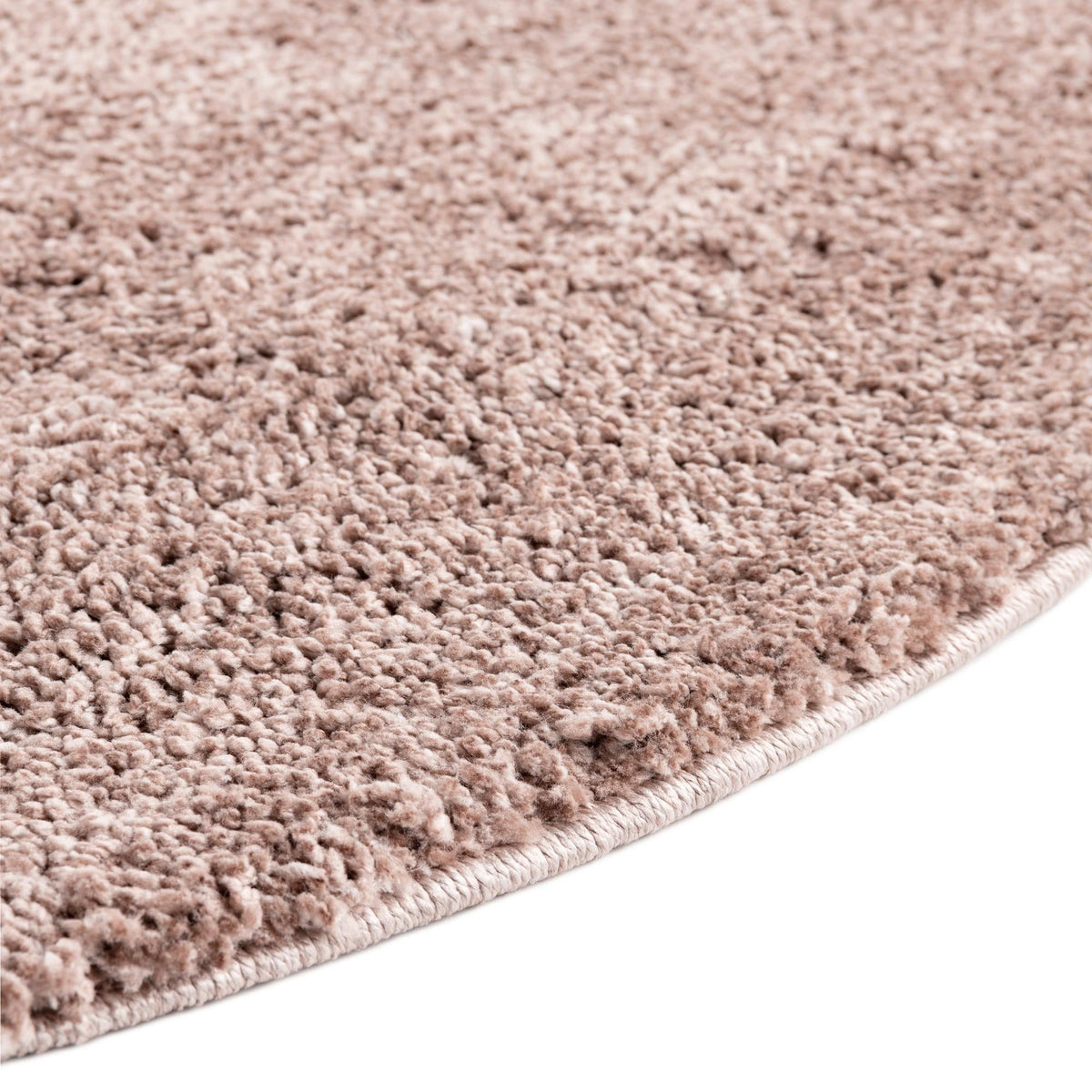 Plush Paradise Retreat Collection Area Rug - Santorini Round Mushroom  lifestyle 85
