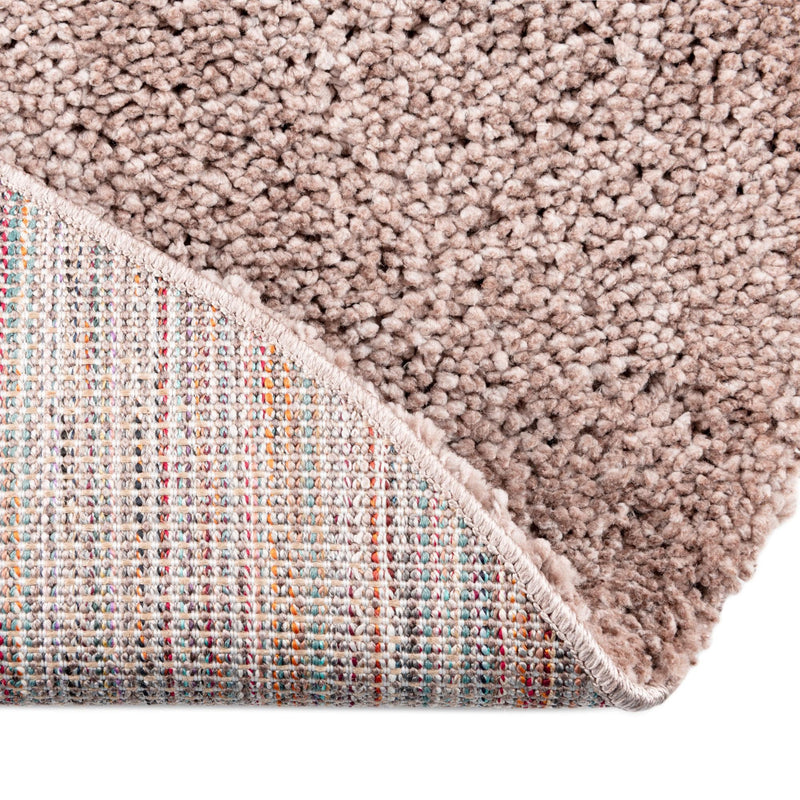 Plush Paradise Retreat Collection Area Rug - Santorini (Mushroom) Round Mushroom  lifestyle 33