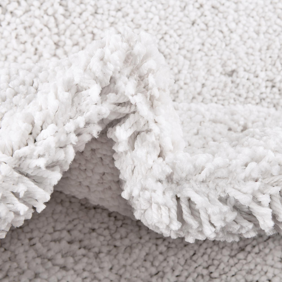 Plush Paradise Retreat Collection Area Rug - Santorini Rectangle Sea Salt White  lifestyle 27