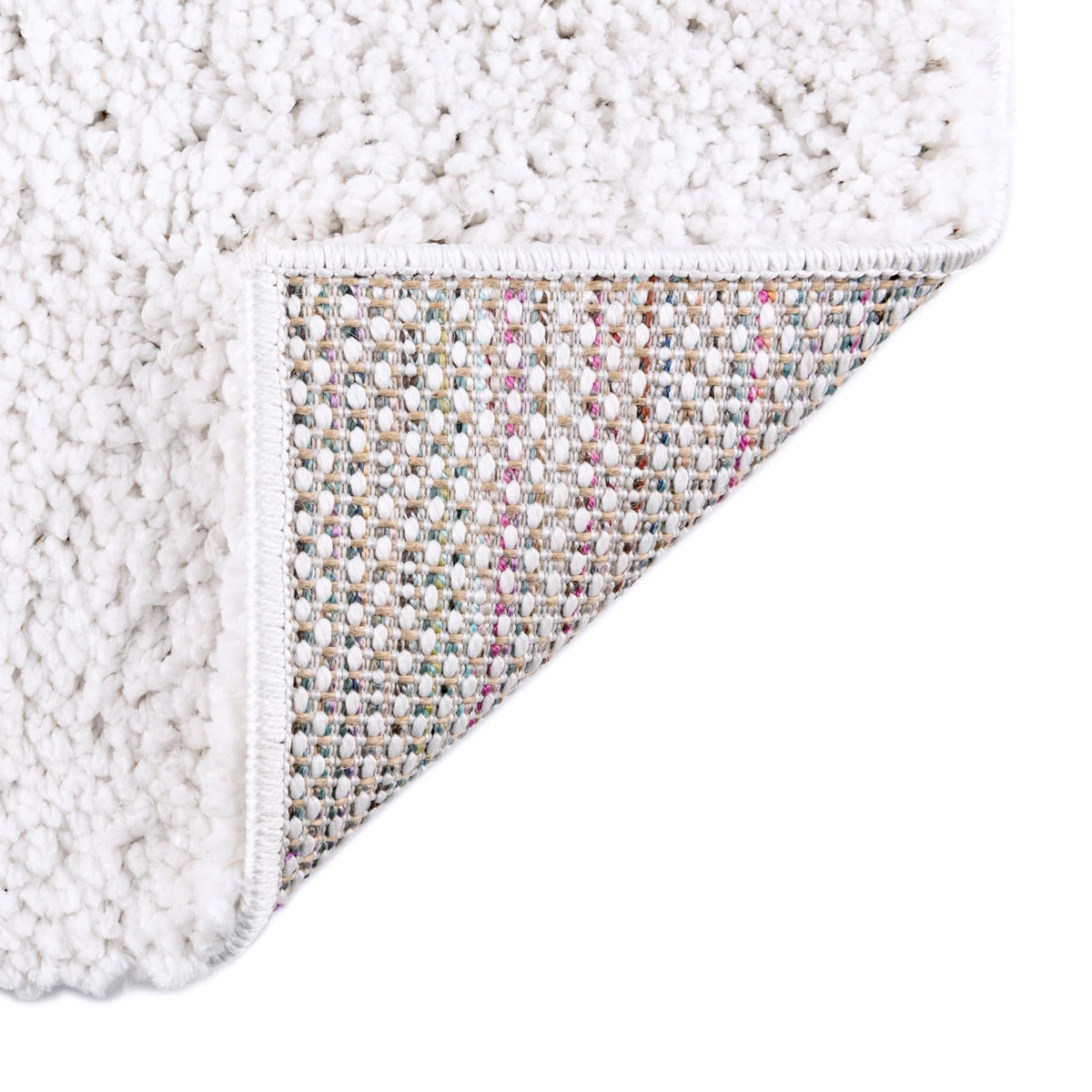 Plush Paradise Retreat Collection Area Rug - Santorini Rectangle Sea Salt White  lifestyle 31