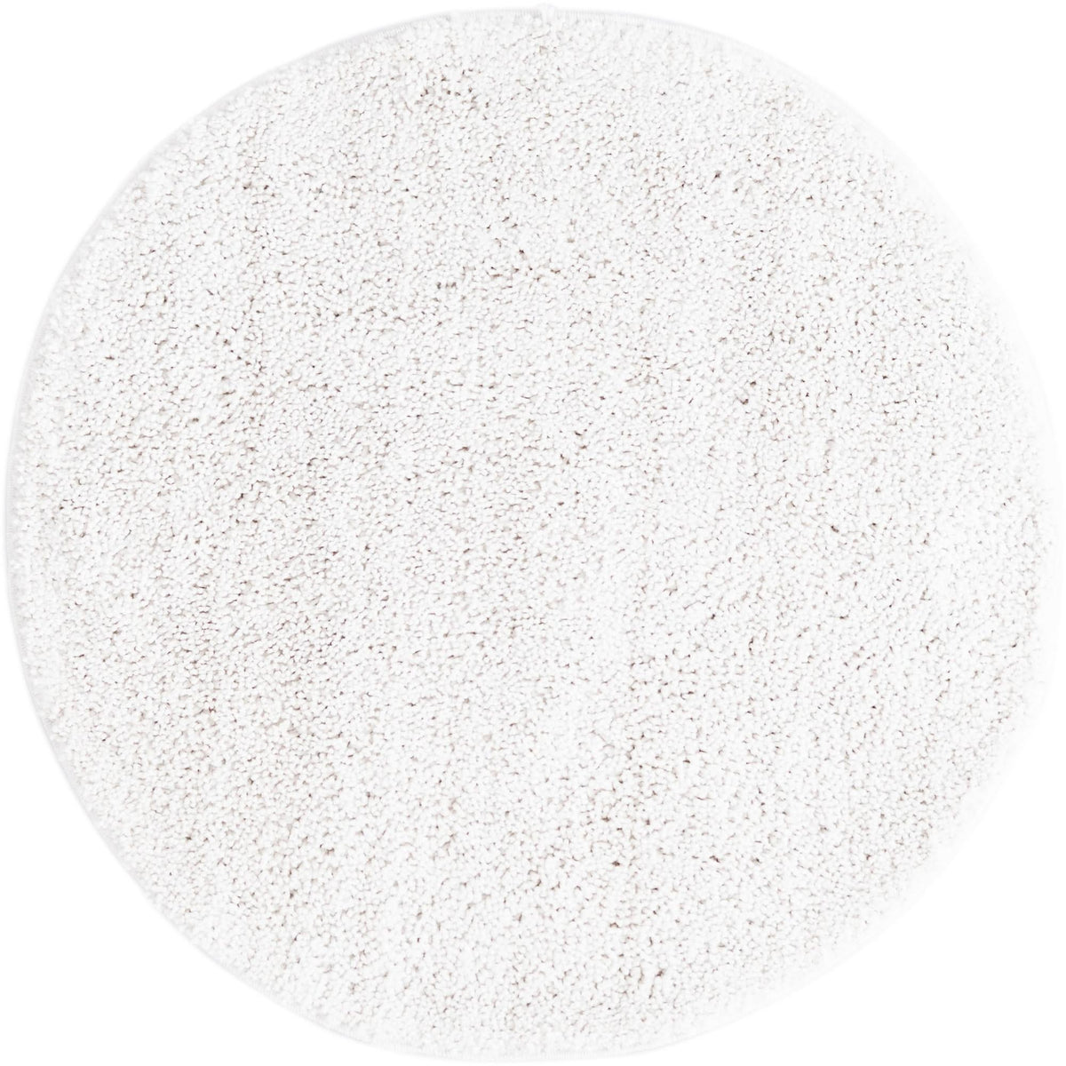 Plush Paradise Retreat Collection Area Rug - Santorini Round Sea Salt White  lifestyle 62