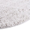 Plush Paradise Retreat Collection Area Rug - Santorini (Sea Salt White) Round Sea Salt White  lifestyle 27