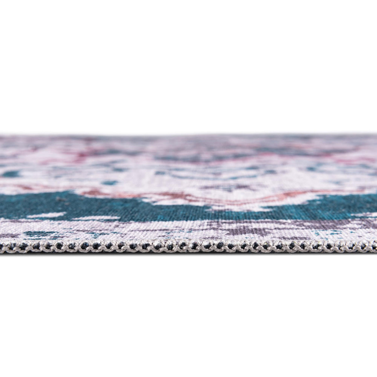 Baroque Era Collection Area Rug - Versailles (Teal Green) Rectangle Teal Green  lifestyle 4