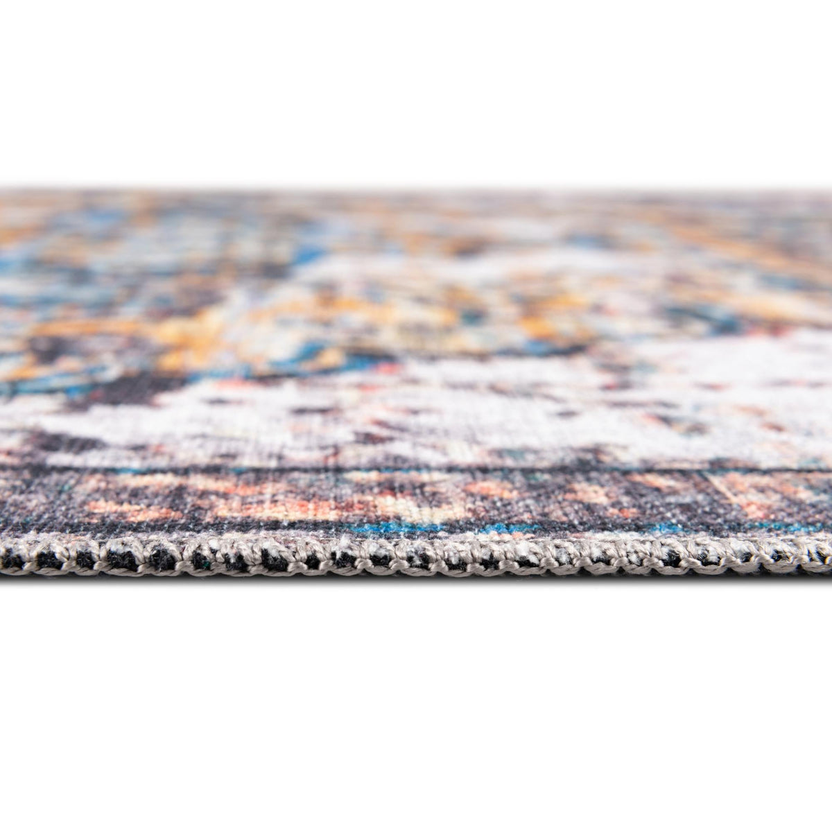 Baroque Era Collection Area Rug - Versailles (Sea Salt White) Rectangle Sea Salt White  lifestyle 4