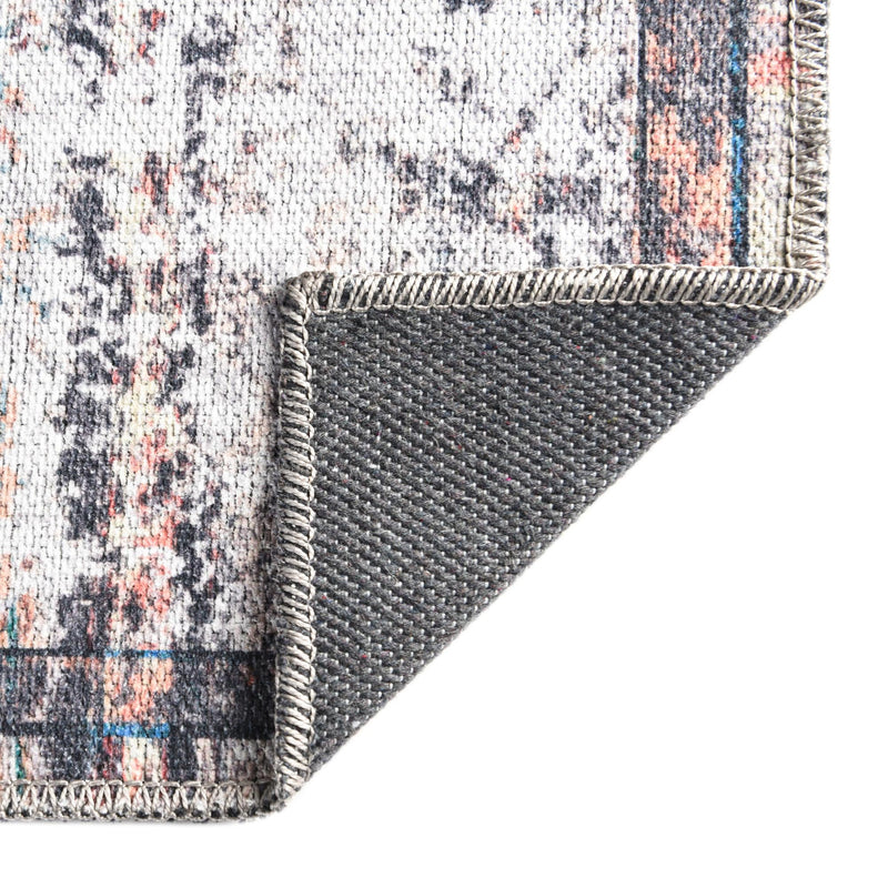 Baroque Era Collection Area Rug - Versailles (Sea Salt White) Runner Sea Salt White  lifestyle 24