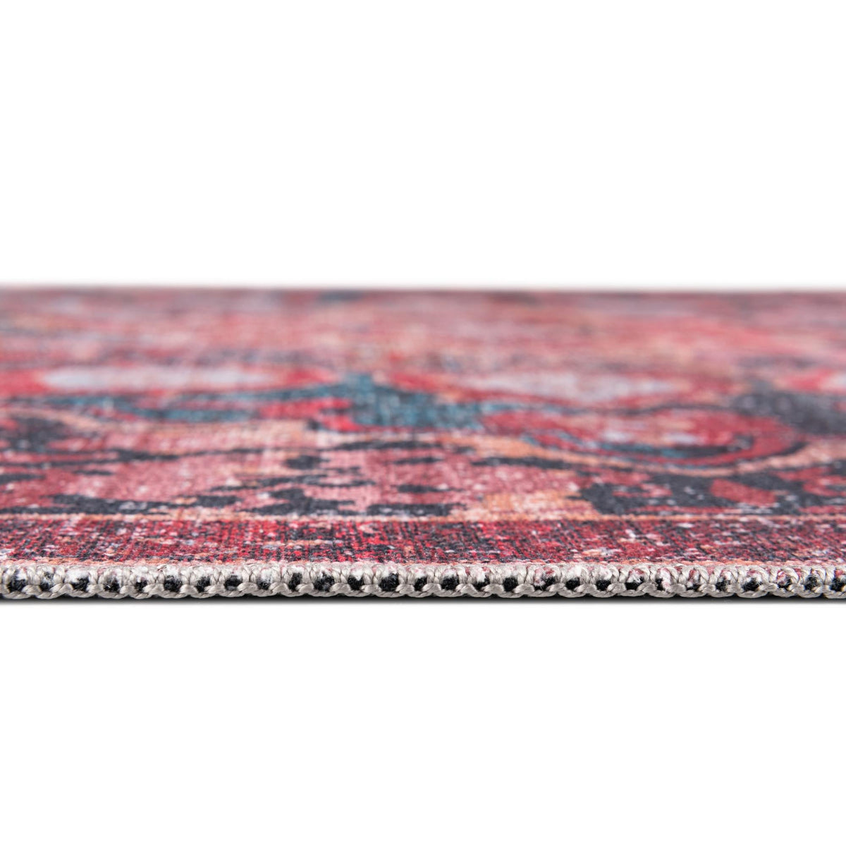 Baroque Era Collection Area Rug - Versailles (Brick) Rectangle Brick  lifestyle 4