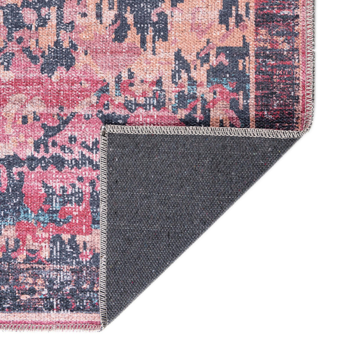 Baroque Era Collection Area Rug - Versailles (Brick) Rectangle Brick  lifestyle 8