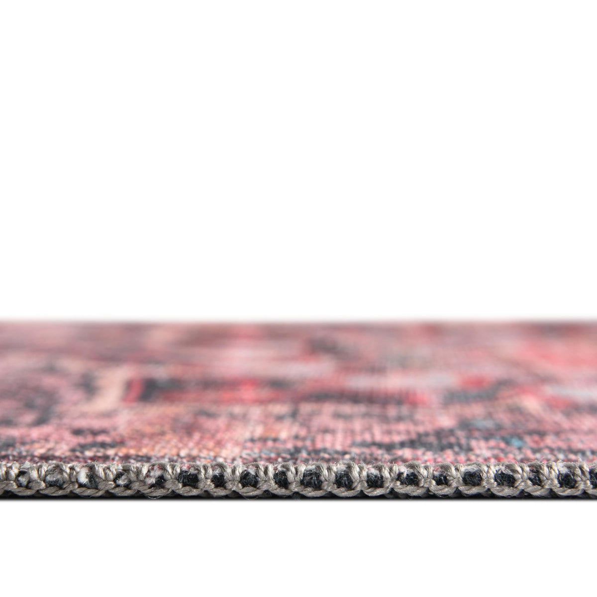 Baroque Era Collection Area Rug - Versailles (Brick) Runner Brick  lifestyle 16