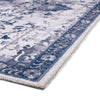 Baroque Era Collection Area Rug - Versailles (Gray Blue) Square Gray Blue  lifestyle 29