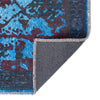 Baroque Era Collection Area Rug - Versailles (Multi Black) Rectangle Multi Black  lifestyle 8