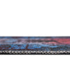 Baroque Era Collection Area Rug - Versailles (Multi Black) Runner Multi Black  lifestyle 16