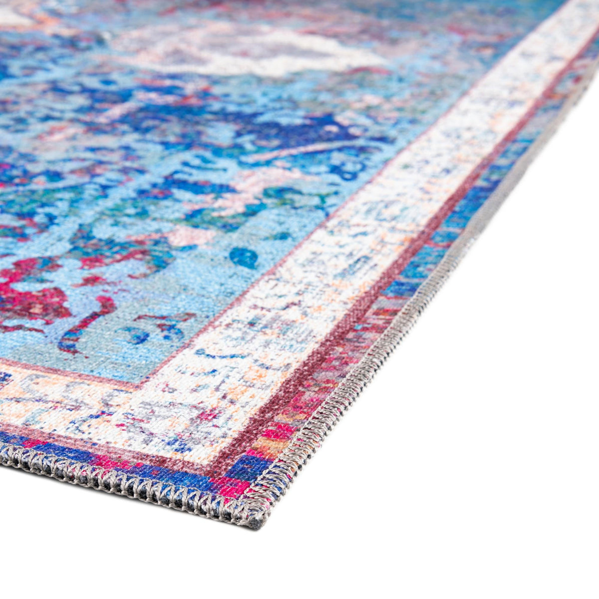 Baroque Era Collection Area Rug - Versailles (Tie Dye) Rectangle Tie Dye  lifestyle 6
