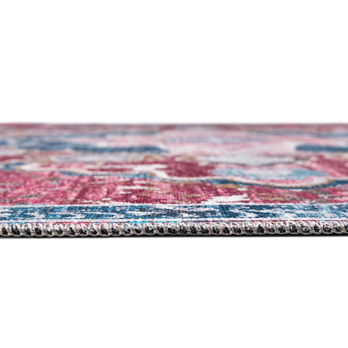 Baroque Era Collection Area Rug - Versailles (Antique Pink) Rectangle Antique Pink  lifestyle 4