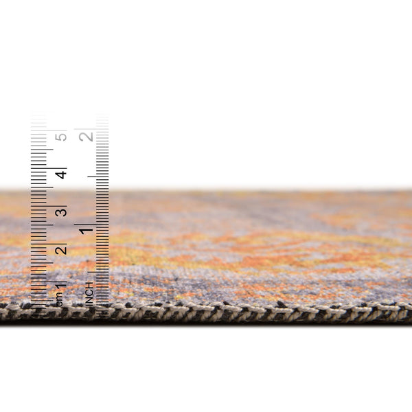 Baroque Era Collection Area Rug - Versailles (Tuscan Yellow) Rectangle Tuscan Yellow  lifestyle 4