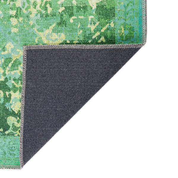 Baroque Era Collection Area Rug - Versailles (Spring Green) Rectangle Spring Green  lifestyle 8