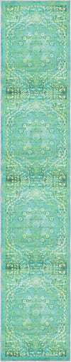 Baroque Era Collection Area Rug - Versailles (Spring Green) Runner Spring Green  lifestyle 33
