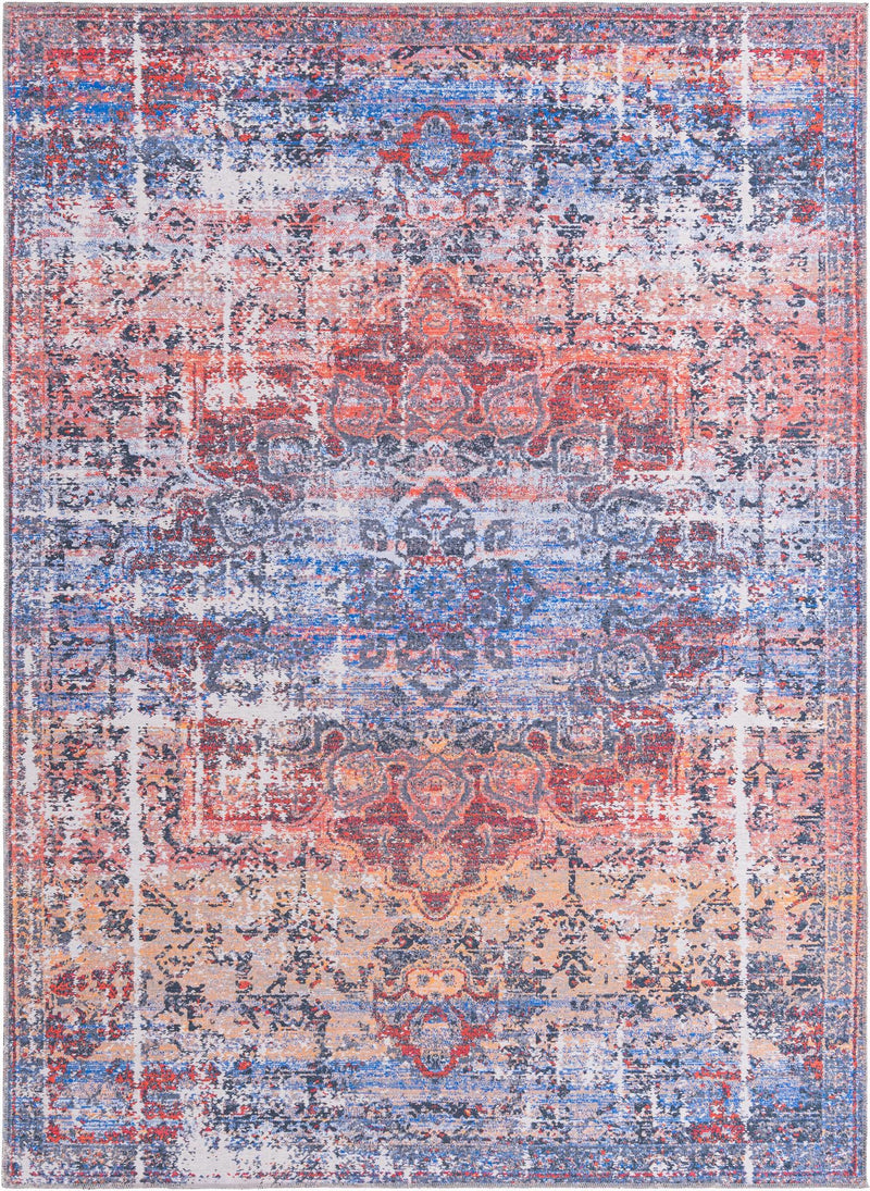 Baroque Era Collection Area Rug - Versailles (Autumn) Rectangle Autumn Main