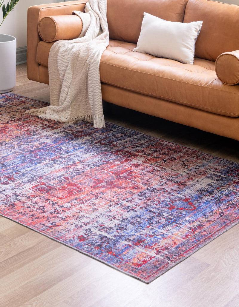 Baroque Era Collection Area Rug - Versailles (Autumn) Rectangle Autumn  lifestyle 3