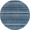 Jewel Oasis Collection Area Rug - Sapphire (Blue) Round Blue  lifestyle 37