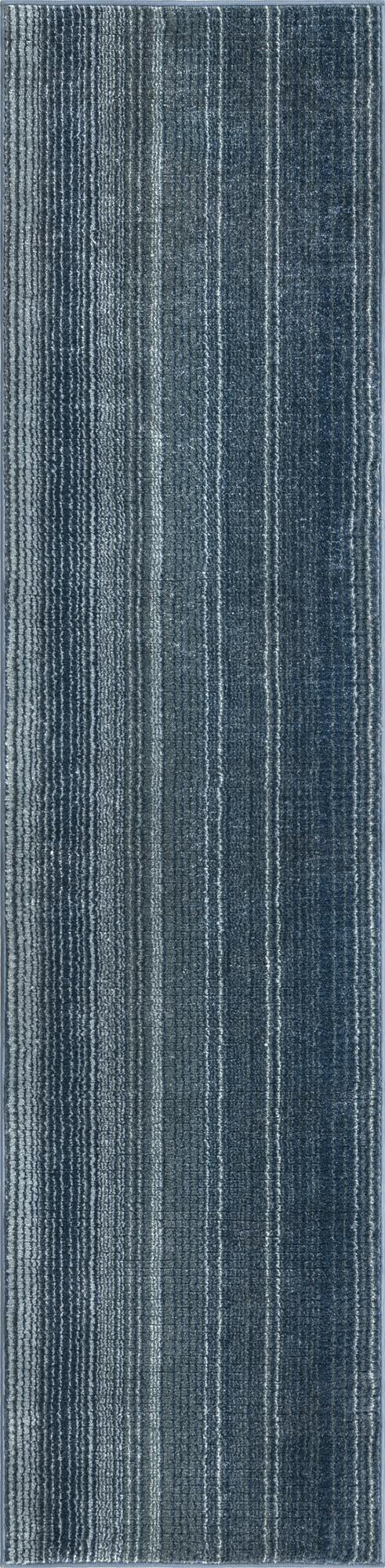 Jewel Oasis Collection Area Rug - Sapphire (Blue) Runner Blue  lifestyle 22