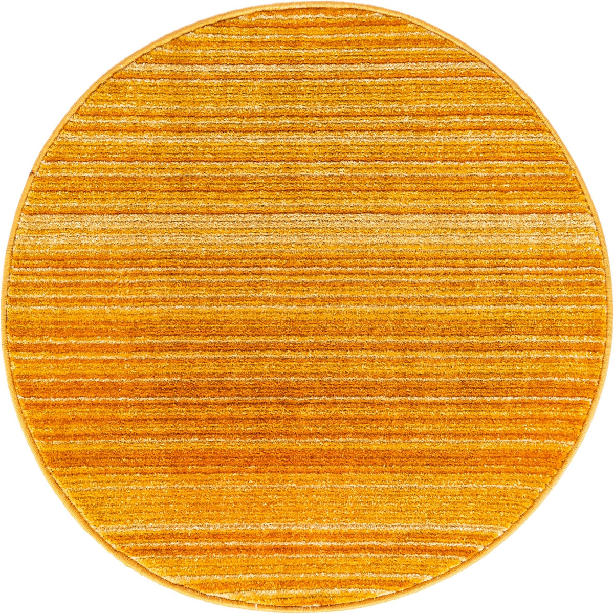 Jewel Oasis Collection Area Rug - Sapphire (Yellow) Round Yellow  lifestyle 11
