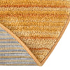 Jewel Oasis Collection Area Rug - Sapphire (Yellow) Round Yellow  lifestyle 45