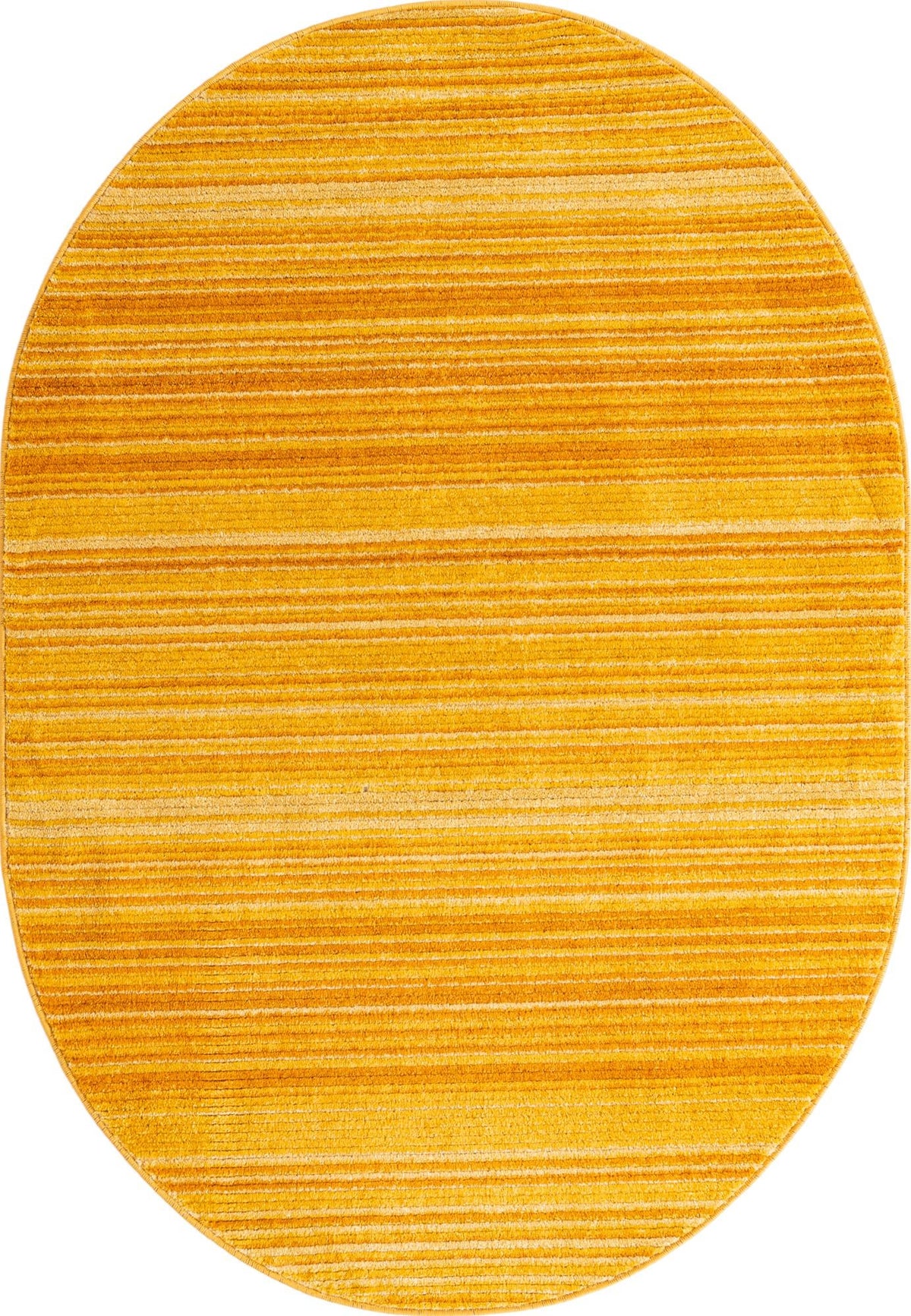 Jewel Oasis Collection Area Rug - Sapphire (Yellow) Oval Yellow  lifestyle 13
