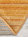 Jewel Oasis Collection Area Rug - Sapphire (Yellow) Oval Yellow  lifestyle 26