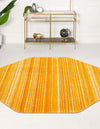 Jewel Oasis Collection Area Rug - Sapphire (Yellow) Octagon Yellow  lifestyle 19